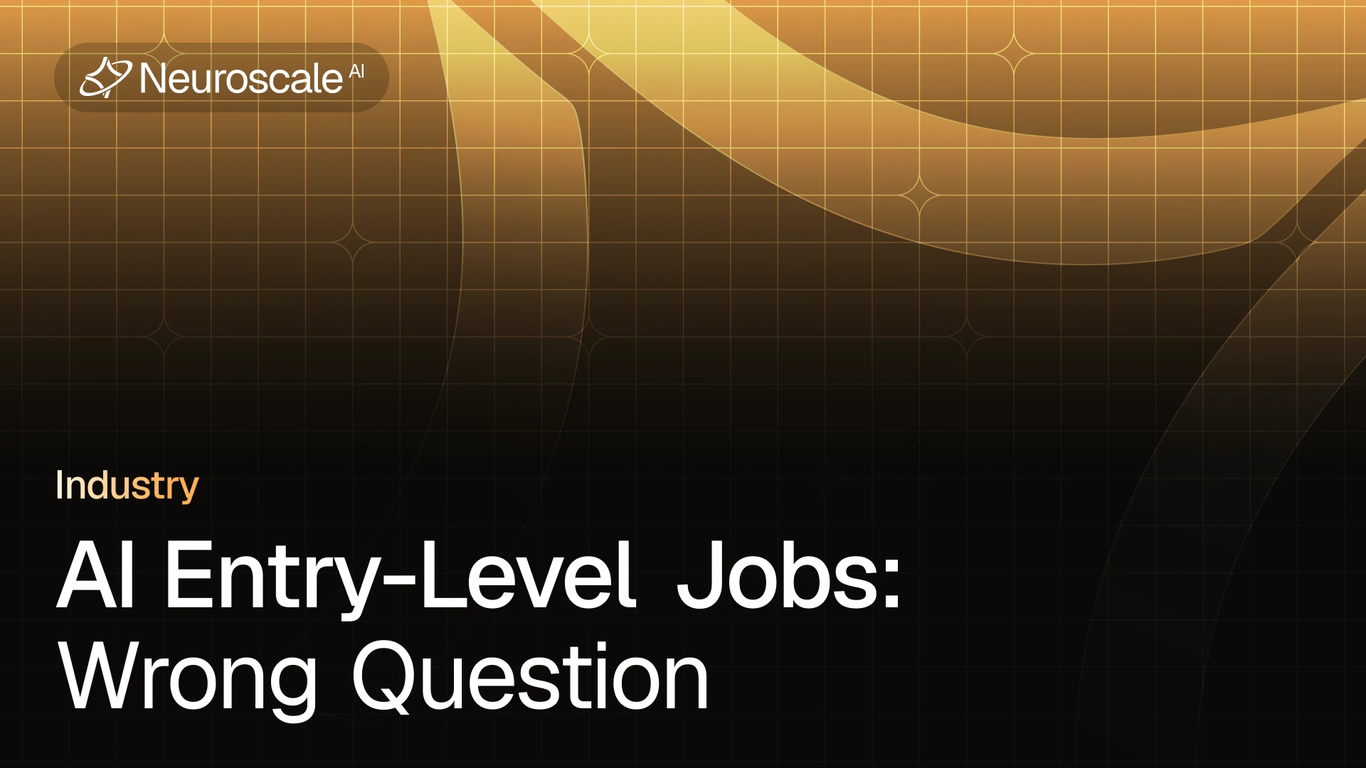 Everyone's Panicking About AI Killing Entry-Level Jobs. They're Asking the Wrong Question.